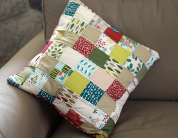 patchwork pillow